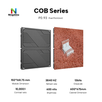 Düşük Güçlü 600x675mm Yönetim Kurulu COB Ekranı Döküm Alüminyum Kabin Ön Servis COB Panel Video Duvarı