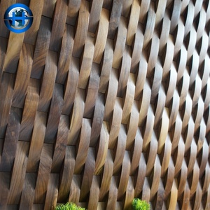 3D quadrato della natura di legno mosaico di legno della parete di arte arte decorazione bordo soggiorno <span class=keywords><strong>camera</strong></span> <span class=keywords><strong>da</strong></span> <span class=keywords><strong>letto</strong></span> <span class=keywords><strong>sfondo</strong></span> 100% vero legno - Product Image 1