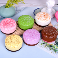 Jouet Squishy Réaliste en Forme de Pain, Super Doux en PU, à Rebond Lent, Parfumé, Simulation Alimentaire, Jouet Sensoriel Anti-Stress, Vente en Gros 14+