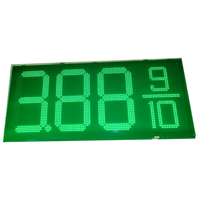 Cambiador de precios de gas LED Señal de caja de luz LED de 16 pulgadas