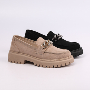 Wholesale Light Breathable Slip-On <strong>Loafers</strong> Casual Shoes Latest Ladies <strong>Suede</strong> <strong>Loafers</strong> Women - Product Image 1