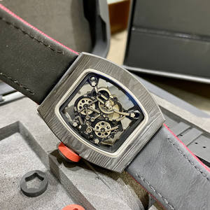 Montre NTwatch Factory Super YRM055 avec bracelet en toile, boîtier en fibre de carbone, montre pour homme de haute qualité, montre mécanique de luxe pour homme - Product Image 5