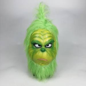 หน้ากากลาเท็กซ์รูป<span class=keywords><strong>มอน</strong></span><span class=keywords><strong>ส</strong></span><span class=keywords><strong>เตอร์</strong></span>สีเขียวคริสต์มา<span class=keywords><strong>ส</strong></span>แบบเต็มหัว เป็นมิตรกับสิ่งแวดล้อม คุณภาพ<span class=keywords><strong>ส</strong></span>ูง พิมพ์ลายนูน <span class=keywords><strong>ส</strong></span>ำหรับคอสเพลย์และอุปกรณ์ประกอบชุด - Product Image 6