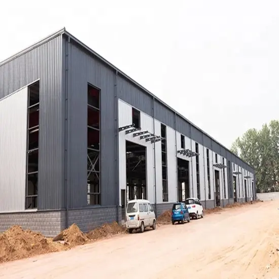 Industrial Warehouse Prefabricated Steel Structure Manufactures Manufacturer Factory Manufacturer Light Steel Stud