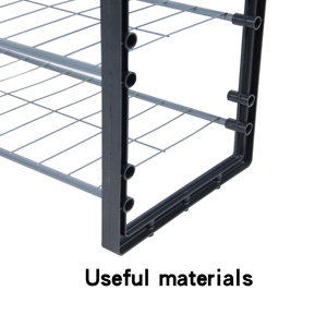 Chất Lượng Cao Nhựa Đứng Giày Giá Tùy Chỉnh Giày Tủ Tủ Đa Chức Năng Giày Lưu Trữ Kệ Cho Nhà - Product Image 5