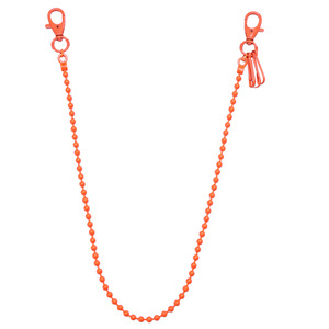Beaded Waist <b>Chain</b> For <b>Jeans</b> Zinc Alloy Ball Shape Hip Hop Style Daily Wear Single Layer Colored <b>Chain</b> Accessory - Product Image 5
