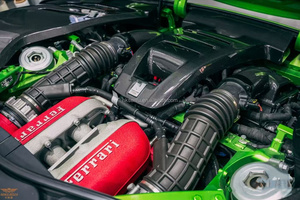 แผ่นปิดภายในห้องเครื่องยนต์คาร์บอนไฟเบอร์แห้งคุณภาพสูงสไตล์ OEM สำหรับ Ferrari Purosangue FUV - Product Image 5