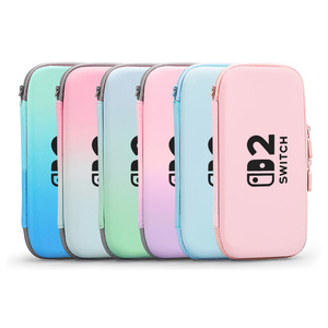 Nintendo <b>Switch</b> 2 Console Carrying <b>Case</b> Gradient Color Zipper Design Game Console Handbag Protective <b>Case</b> for Nintendo <b>Switch</b> 2 - Product Image 1