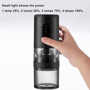 Cafetera Inalámbrica Digital 2026 con 38 Niveles de Ajuste, Molinillo de Café Eléctrico Portátil Recargable por USB para Exteriores - Product Image 3
