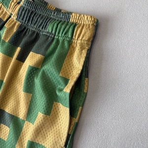 Short de sport EE taille basse unisexe en maille à séchage rapide, longueur trois-quarts au-dessus du genou, pour la plage et le basketball - Product Image 5