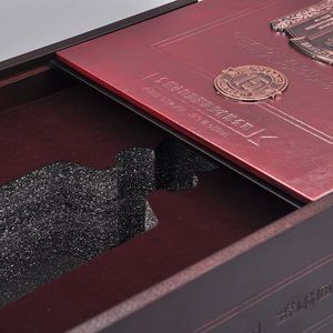 Boîtes d'emballage en papier de luxe sur mesure pour cadeaux, emballage de produits haut de gamme, boîtes d'expédition pour bouteilles de vin, emballage de boîtes cadeaux pour vin, vente en gros - Product Image 4