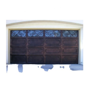 Hot Sale Sliding Garage Door With Small Door <b>Kits</b> Wrought Steel Door Seal - Product Image 4