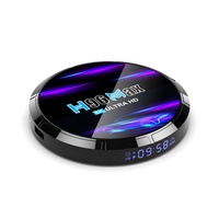 Service OEM/ODM Android 12.0 H96 MAX M6 Boîtier TV prenant en charge la 8K Allwinner H618 Boîtier de streaming Télécommande vocale 2.4G Lecteur multimédia