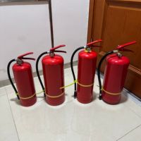 Extincteur à poudre sèche ABC Hongdun 3 kg, structure en acier robuste, dispositif de sécurité incendie portable, classe A/B/F, décharge en 15-30 secondes