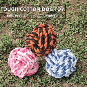 Juguetes Masticables de Algodón para Perros, Tamaño Personalizado, Populares al por Mayor, Juguetes de Cuerda Resistentes para Perros, Varios Colores, Aptos para Mascotas - Product Image 2