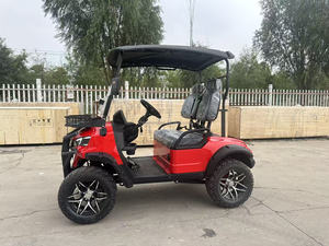 Voiturette de <span class=keywords><strong>golf</strong></span> électrique 2 places 60V avec châssis en acier, véhicule de patrouille certifié GCC pour le tourisme et la sécurité sur les campus - Product Image 2