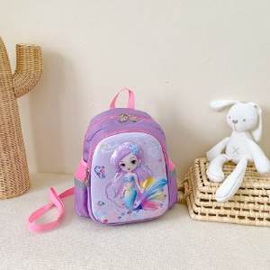 2023 niños y niñas dibujos animados sirena dinosaurio prevención perdida lindo exquisito pequeño alta calidad mochilas para niños - Product Image 4