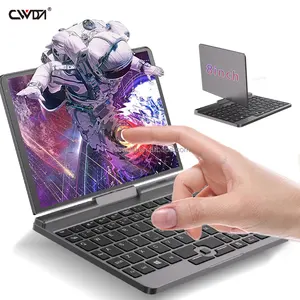 Laptop saku Mini 8 inci baru, layar sentuh 1TB Laptop PC kecil portabel