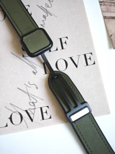 Bracelets magnétiques en cuir véritable avec boucle pliante carrée pour <span class=keywords><strong>Apple</strong></span> <span class=keywords><strong>Watch</strong></span> Band 38 40 41 42 44 45 <span class=keywords><strong>49</strong></span> <span class=keywords><strong>mm</strong></span> Series 10 9 <span class=keywords><strong>8</strong></span> 7 - Product Image 5