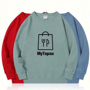 Magnifiques sweats à capuche pour hommes en coton respirant, col rond, manches longues, épaules tombantes, personnalisables - Product Image 1