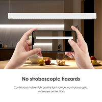 LE007 Lampe linéaire LED intelligente à capteur de geste, commande par ondes de main, marche/arrêt, changement de couleur, lampe commerciale pour boutique, bar