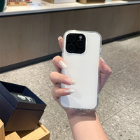 Casing ponsel casing penutup ponsel cangkang gradien TPU ukiran Laser warna-warni fitur unik untuk Samsung S25
