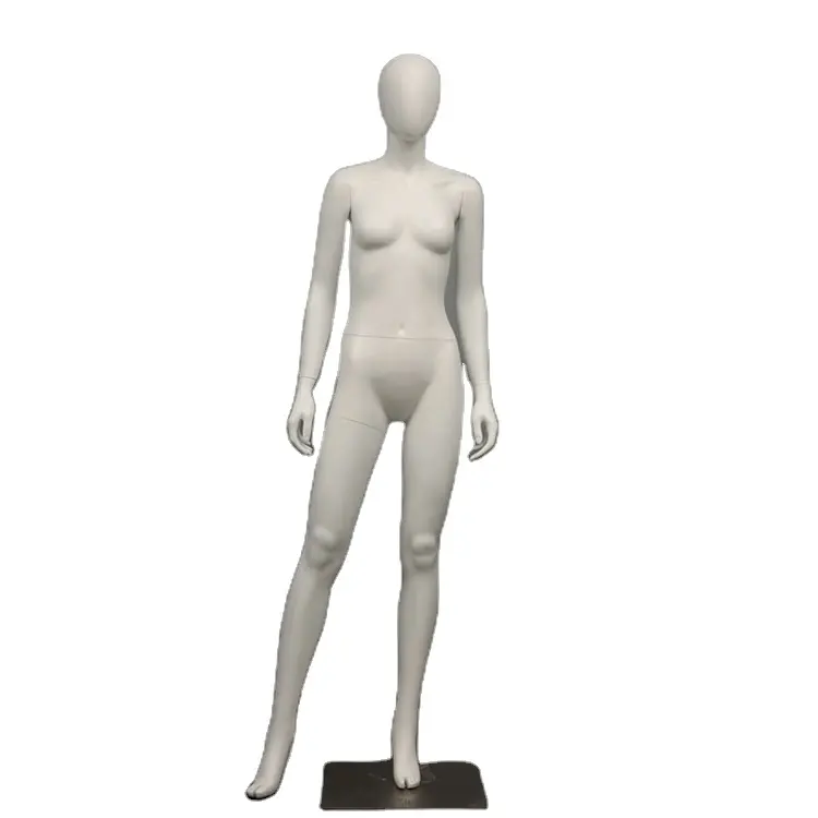 女性ビッグプラスサイズ胸脂肪女性マネキン全身スタンディングホワイトカラー180cmファッション全身女性マネキン