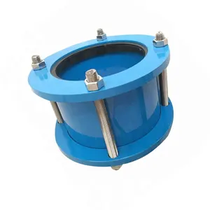 flange galvanized compression expansin joint flexible ductile iron dresser pipe coupling joint