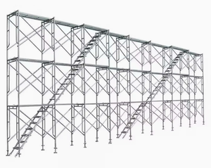 Échafaudage moderne en acier robuste, cadre en H, échelle, cadre <span class=keywords><strong>de</strong></span> <span class=keywords><strong>maçon</strong></span>, haute résistance, résistant à la corrosion, charge <span class=keywords><strong>de</strong></span> 800 lb - Product Image 6