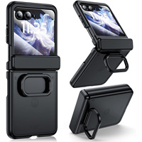 Étui de protection intégral tout-en-un avec support anneau intégré antichoc pour Motorola Razr 70 Ultra Razr 60 pliable