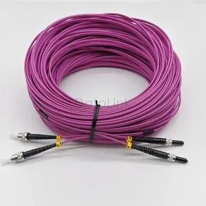 Fiber Patch Cord Ftth Fiber Optische Sma 905 Connector Om Plastic Optical Fiber Patch Cord SMA905