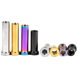 Hợp kim Titan Anodized M6 bu lông Khóa Phanh Xe Đạp bu lông Phụ Kiện Xe Đạp đai ốc Titan - Product Image 5