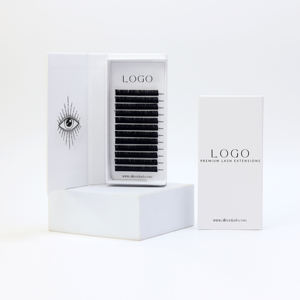 Pestañas Postizas Sintéticas de Aspecto Natural, Resistentes al Agua, Cómodas, con Banda de Algodón y Plástico Negro para Maquillaje Diario - Product Image 3