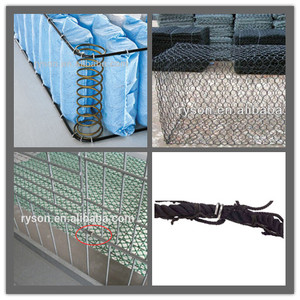 Agrafes de meubles professionnelles Clips de cages à poulet fil galvanisé 15GA 1/2 "C24 anneau de porc SC-6 clous - Product Image 5