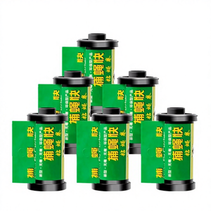 Trampa Adhesiva para Moscas, No Tóxica, con Cinta de Colores para Atrapar Moscas en el Hogar - Product Image 1