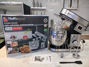 Nouvel arrivage : Batteur sur socle Hoffmans 15L en acier inoxydable, 2000W, avec affichage numérique, <span class=keywords><strong>pétrin</strong></span> pour restaurants africains - Product Image 2