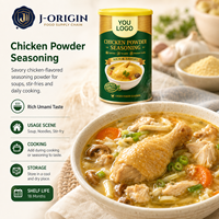 Poudre d'assaisonnement au poulet jaune 240g en boîte, Halal, en vrac pour la restauration, Fournisseur OEM Chine 18