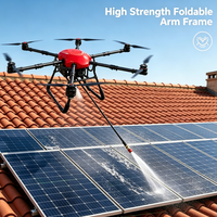 Drone de nettoyage industriel pour éoliennes, panneaux publicitaires, chemins en verre et visites touristiques, fourni par l'usine