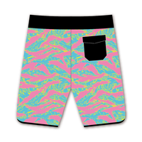 Shorts de sport pour hommes à imprimé camouflage personnalisé multi-tailles, séchage rapide, pour la gym, la plage et le surf