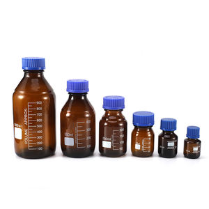 फैक्टरी प्रत्यक्ष बिक्री प्रयोगशाला ब्लू स्क्रू कवर ग्लास स्नातक पुनर्एजेंट बोतल - Product Image 2