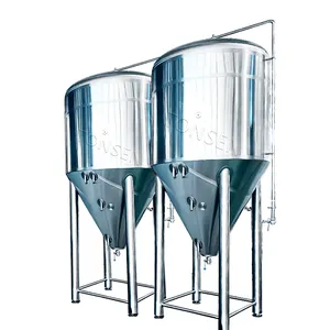 8000l Refrigeração encamisado unitank 2000l 4000l cerveja cônica fermentadores isobáricos