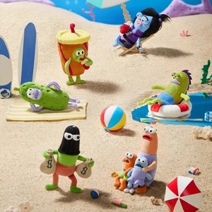 SpongeBob's Day Bikini Bottom Residents Series PVC <span class=keywords><strong>1</strong></span>/6 Scale Blind Box Toys Kawaii Keychain Doll Decorative Pendant Anime Figure - Product Image 6