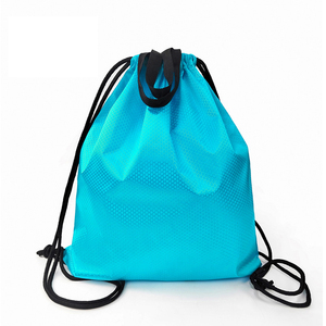 Sac à cordon promotionnel en polyester bon marché personnalisé sac sac à dos de sport sac d'emballage sac à cordon d'impression - Product Image 1