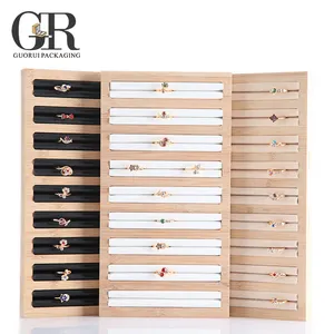 Guorui massivholz hochzeit ring display-ständer ring display tray