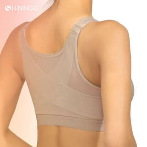 <span class=keywords><strong>Ropa</strong></span> <span class=keywords><strong>interior</strong></span> <span class=keywords><strong>ajustada</strong></span> para <span class=keywords><strong>chicas</strong></span>, precio al por mayor, conjunto de medias para mujeres, sujetador corrector de postura con cierre frontal para gimnasio y soporte trasero - Product Image 6