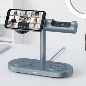Estación de Carga Rápida Certificada .2 de 25W con Ventilador de Refrigeración, Diseño de Cargador Inalámbrico 7 en 1 para iPhone 17/16 (<span class=keywords><strong>iOS</strong></span> 26)/Pixel 10 - Product Image 5