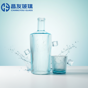 Offre Spéciale : Bouteilles en Verre pour Spiritueux 500ml, 700ml, 750ml avec Bouchon en Liège ou Bouchon à Vis pour <span class=keywords><strong>Vodka</strong></span>, Gin, Liqueur, Whisky, Tequila – Emballage pour Boissons - Product Image 2