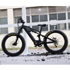 Approvisionnement d'usine personnalisé VTT électrique 1000W Bafang moteur 17.5ah Lio batterie Ebike cadre en carbone gros pneu vélo de ville - Product Image 3