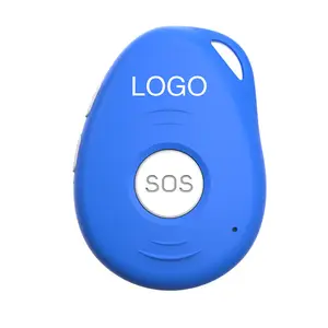 4G Waterdichte Gps Tracking Hanger Met Sos Paniekknop Persoonlijk Alarm Met Horloge Case En Sleutelhanger