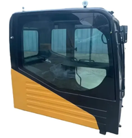 Cabine d'excavatrice Komatsu PC60-8 PC70-8 d'occasion, pièce de machinerie de construction de haute qualité avec garantie de 3 mois